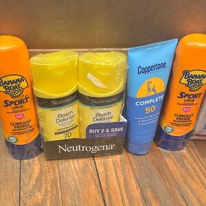 Neutrogena Beach Defense SPF 70 Twin Pack - Yellow